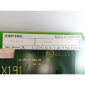 Siemens MS 191 A / 191191 GE.548154.0002.00 E-Stand: 0 Stecksteuerplatine