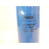 Sprague Powerlytic 36DX Kondensator 08.82 6000µF 350 VDC