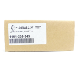 Deublin DD, RTR M16x1,5 LH PT18 / 1101-235-343 Drehdurchführung - ungebraucht! -