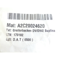 Supfina Greiferbacken Messing DV/DW2 179182 - ungebraucht! -