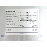 Siemens B84144-A50-R Netzfilter SN:Z0011