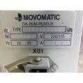 Movomatic ES 400 / 15343.0090 Hz 50…60 V23 / 115 Seriennummer: 116843