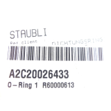 Demag Staubli O-Ring 1 R60000613 Dichtungsring - ungebraucht! -