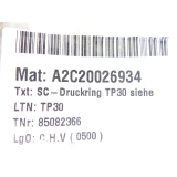 Demag SC-Druckring TP30 siehe TNr: G 85082366 - ungebraucht! -