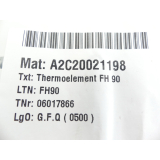 Demag Thermoelement FH90 TNr: 06017866 - ungebraucht! -