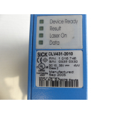 Sick CLV431-2010 Barcodescanner P/N: 1 016 746 SN: 05350330