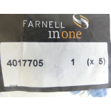 Farnell in One 4017705 Poliklemme blau VPE: 5 Stück - ungebraucht! -