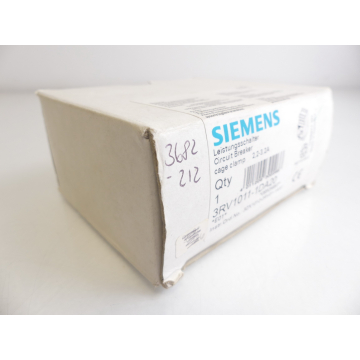 Siemens 3RV1011-1DA20 Leistungsschalter Motorschutzschalter - ungebraucht! -