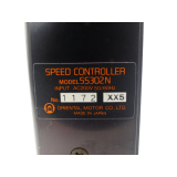 Oriental Motor SS302N Speed Controller SN: 1172 XX5 -ungebraucht-