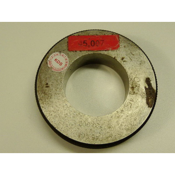 Ring gauge - measured inner diameter 45.007