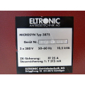 Eltronic Microsyn 3875 Inverter