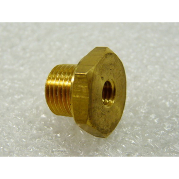 Reduction nipple 1/8" - M5 brass PU= 10 pieces