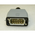 HTS sleeve housing with pin insert 10-pin