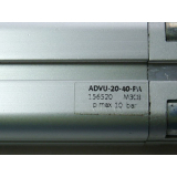 Festo compact cylinder ADVU-20-40-PA 156520 M3C8 pmax. 10 bar