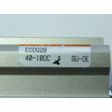 SMC Kompaktzylinder ECDQ2B, 40-10DC, GU-DE