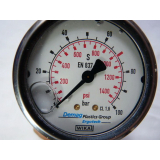 DEMAG PLASTICS GROUP EN 837-1 Bourdon tube pressure gauge