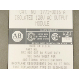 Allen Bradley 1771-0D16A Output Modul