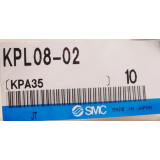 SMC  KPL08-02  10Stck. Pneumatik Fitting