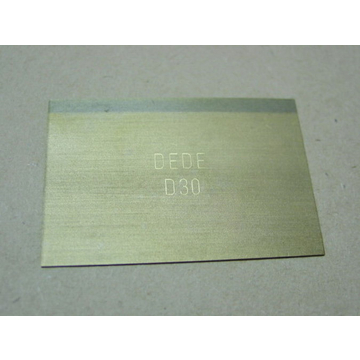 DE-DE Diamond - Diamond bar D 30 / 50x34x0,5mm
