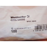 Weidmüller fixing screw 0296700000 = VPE100