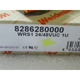 Weidmüller  WRS1 24/48VUC 1U Relaiskoppler 8286280000