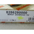 Weidmüller WRS1 24/48VUC 1U relay coupler 8286280000