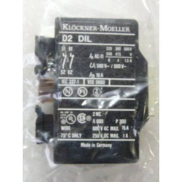 Klöckner Moeller 02DIL auxiliary switch module PU = 5 pieces