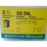 Klöckner Moeller 02DIL auxiliary switch module PU =...
