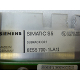 Siemens 6ES5700-1LA11 Subrack CR1