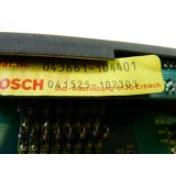 Bosch 043661 -104401 Operator Interfaces
