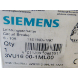 Siemens 3VU1600-1ML00 circuit breaker