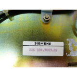 Siemens 226 104.9005.02 Fan assembly