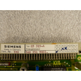Siemens 03 315-A Card