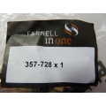 Farnell 357-728 Connectors - MHDTPK9-K - Shell SUB D Nickel plated straight 9POL