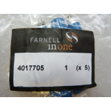 Farnell 4017705 Pole terminal blue PU = 5 pieces