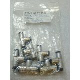Numatics N110-006-000 Steckfix T-fitting for 6-piece tube, new, PU = 7 pieces
