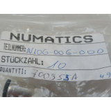Numatics N106-006-000 Steckfix Winkel-Verschraubung für 6er Schlauch, neu VPE = 10 Stück