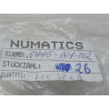 Numatics N445-001-002 Reduzierung von 3/8 auf 1/4 Zoll, neu, VPE = 26 Stück