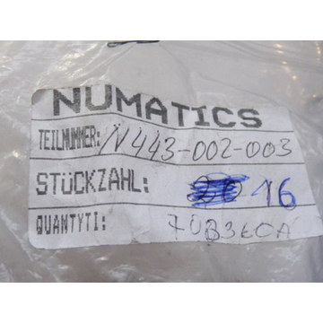 Numatics N443-002-003 Reduziernippel von 1/2 auf 3/8 Zoll, neu, VPE = 16