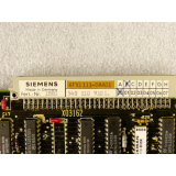 Siemens 6FX1111-0AA01 Card