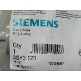 Siemens 3SY3123 cable socket