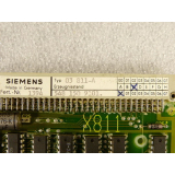 Siemens 03 811-A / 03811-A Card