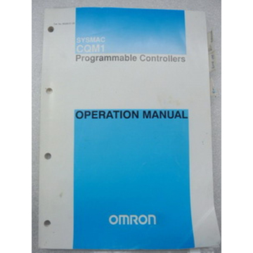 Omron CQM1 Sysmac Programmable Controllers Handbuch