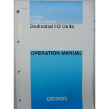 Omron CQM1-series Sysmac Dedicated I/0 Units Manual