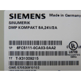 Siemens 6FC5111-0CA03-0AA2 DMP Compact 8A Version B