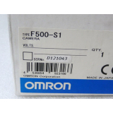 Omron F500-S1 camera unused