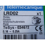 Telemecanique LRD02 motor protection relay
