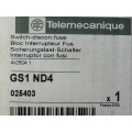 Telemecanique GS1 ND4 025403 Fuse load switch