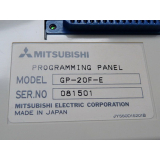 Mitsubishi GP-20F-E Programming Panel