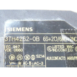 Siemens 3TH4262-0B contactor with 24V coil voltage